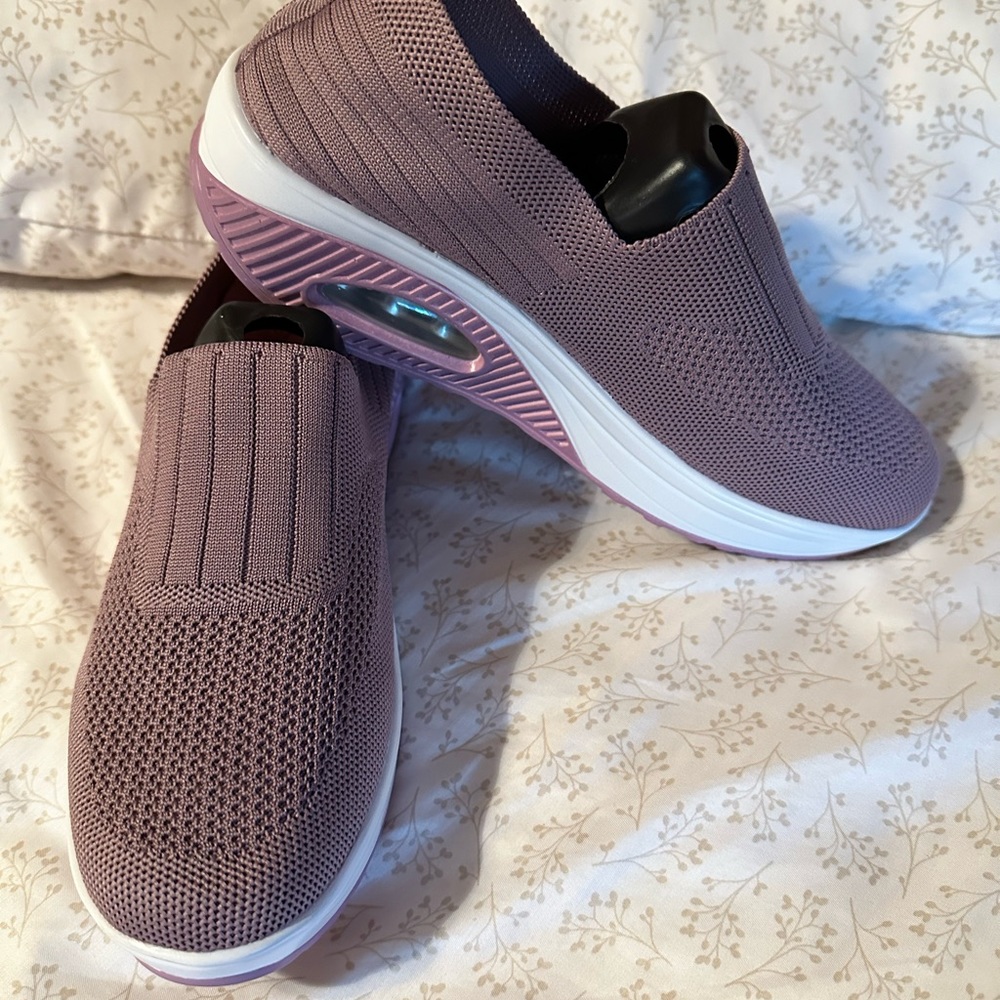 Anti-Slip Air Cushion Running Sneakers Breathable slip-on